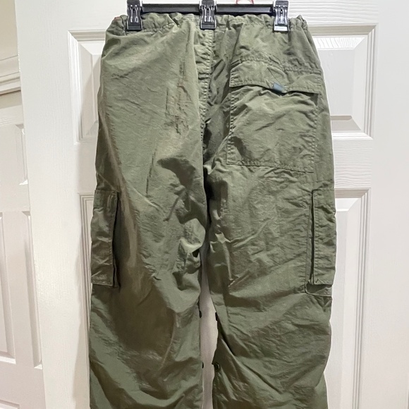 Vintage IN-ZOO bungee cargo parachute pants!  Camo green Size XL. Like new - Picture 3 of 7